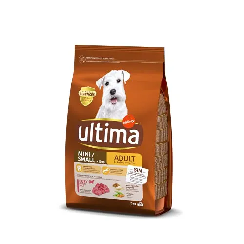 COMIDA SECA ÚLTIMA PEQUEÑO ADULTO CON BUEY