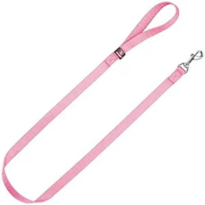 CORREA PERRO MINI DE NYLON BÁSICA - ROSA