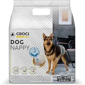 CROCI Perro pañales, 2 x -Large, 10 Unidades