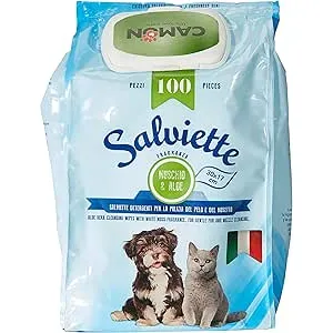 Camon Toallitas Aloe Vera 100Und, Un tamaño 1140 g