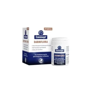 Canosept Flora intestinal perro - probioticos perros y prebióticos - 30 comprimidos