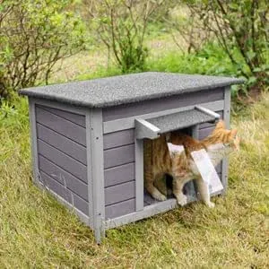 Casa para Perros y Gatos para Exteriores e Interio