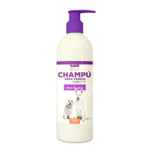 Champu Perro Pelo Blanco 1 Litro - Intensificador de Color