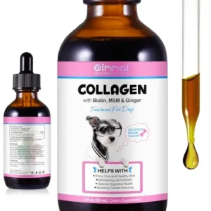 Colágeno Líquido para Perros Pequeños - Suplemento para la piel y el pelaje