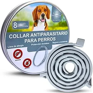 Collar Antiparasitario para Perros, Collar Antipul