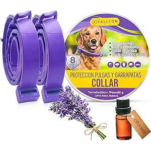 Collar Antiparasitos Perros 2 PCS Natural Repelent
