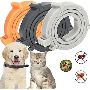 Collar Antipulgas Perros,3pcs Collar Antiparasitar
