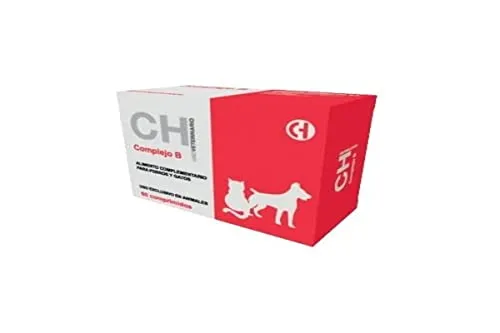 Complejo Vitamina B 60 Comprimidos para Perros Toy y Gatos