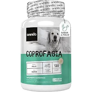 Coprofagia para Perros 120 Comprimidos Sabor Pollo