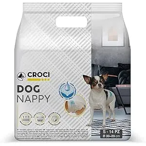 Croci Perro pañales, pequeñas, Pack de 14