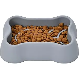 Cuenco para Perros SWZYOR de Alimentación Lenta,Cu