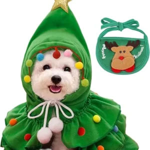 DECORACIÓN NAVIDEÑA PARA PERRO