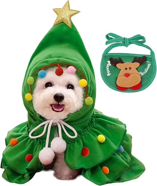 DECORACIÓN NAVIDEÑA PARA PERRO