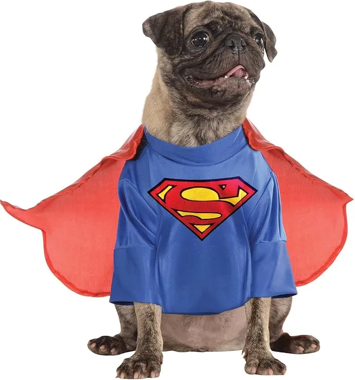 DISFRAZ DE SUPERMAN PARA PERROS DE TALLA S