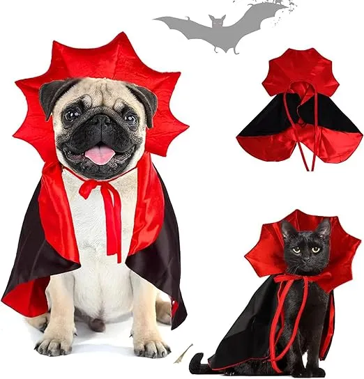 DISFRAZ DE VAMPIRO PARA PERRITOS