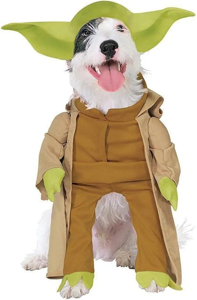 DISFRAZ DE YODA PARA MASCOTA DE TALLA S