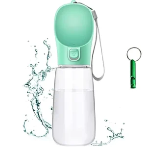 DISPENSADOR DE AGUA ANTIBACTERIANO PARA VIAJE PERROS