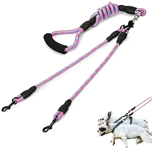 DOBLE CORREA PARA PERROS TALLA PEQUEÑA