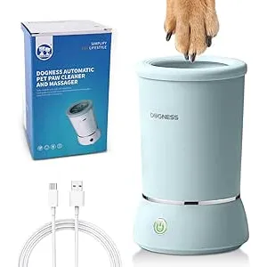 DOGNESS Limpiador automático de patas de perro con