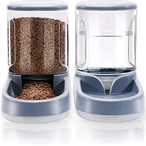 Dispensador de Agua para Mascotas 2 en 1 y dispens