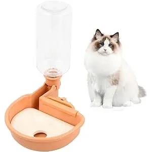 Dispensador de Agua para Mascotas, 480ml Bebedero