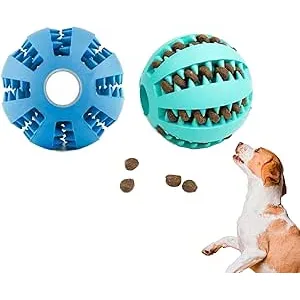 DistriPet Pelota Perro, Juguete Perro, Set de 2 Un