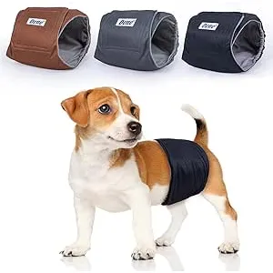 Dono Pañales reutilizables para perros machos, pañ