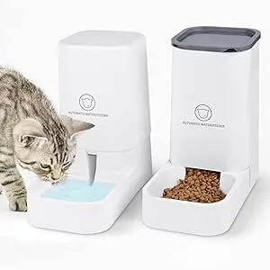 Dreamhigh® Comedero Gato Automatico, Una 3.8L Bebe