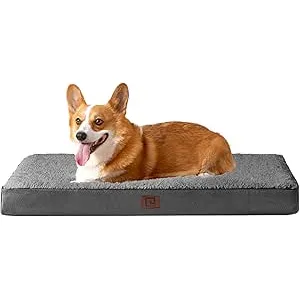 EHEYCIGA Cama Perro Grande Ortopédica, 89x58x8cm C
