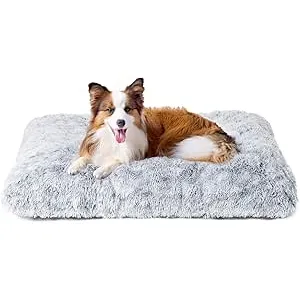 EHEYCIGA Felpa Cama para Perros Grandes 90x60x10cm