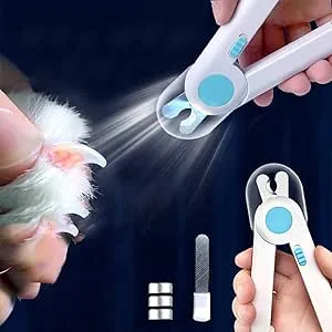 EPROICKS Cortauñas Animales con Luz Led, Cortauñas