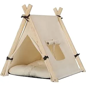EUGAD Tienda para Mascotas con Cama para Perros Ga