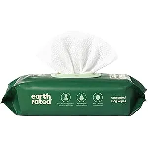 Earth Rated Toallitas hipoalergénicas para Perros,