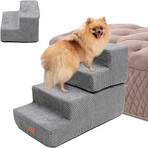 Escaleras para Perros 4 Peldaños,Pasos para Perros