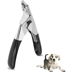 Fdit Cortauñas para Perro Mascota Tijeras de Uñas