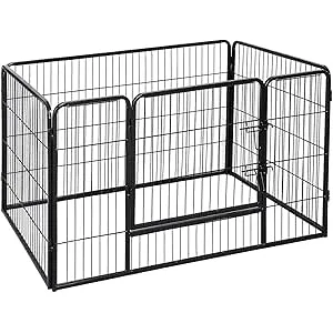 Feandrea Jaula Valla para Perros, Corral Plegable