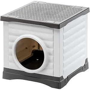 Ferplast - Caseta para Perros y Gatos Exterior - C