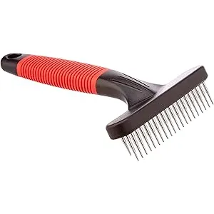 Ferplast Rastrillo para Perros Gro 5874, Doble hil
