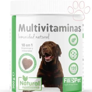 Filipet Vitaminas Impromune para Perros Senior y Adultos - 120 Masticables