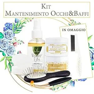 Fluidopet - Kit de mantenimiento de ojos y bigotes