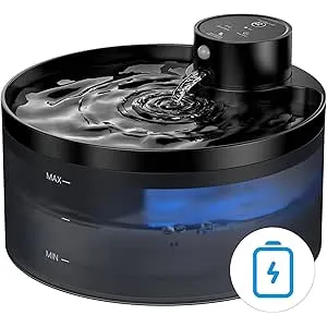 Fuente para Gatos sin Cable_ 3.2L Bebedero Gatos A