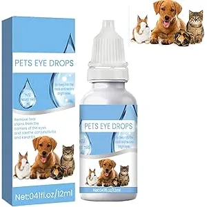GNAUMORE Gotas para los Ojos para Mascotas,Gotas p