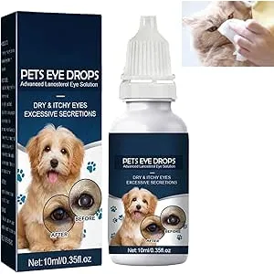 GNAUMORE Limpiador Ojos Perros y Gatos,Gotas para