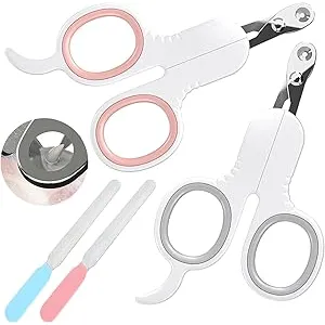 GmwyCzV 2 Piezas Cortauñas para Perro y Gato, Cort