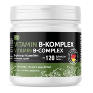 GreenPet Vitamin B Complex Perro 120 Tabletas - Vvitaminas B para Perros Mini Toy