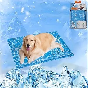 HenfuME Cama Refrescante Perro,Manta Refrescante p