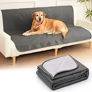 HezzLuv Funda de Sofá Impermeable para Cama de Per