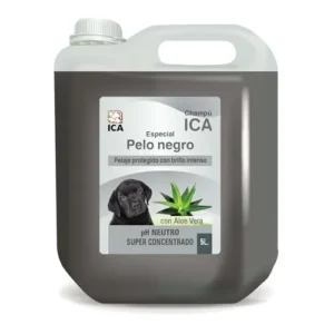ICA CHPG31 Champú Especial Pelo Negro con Aloe Vera para Perros