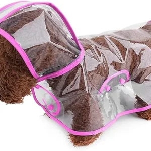 IMPERMEABLE CON CAPUCHA PARA PERROS XS