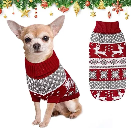 JERSEY DE NAVIDAD MASCOTAS PEQUEÑAS
